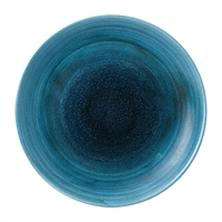 Churchill Stonecast Aqueous Lagoon Coupe Plates 288mm (12 Pack)