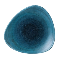 Churchill Stonecast Aqueous Lagoon Triangle Plates 229mm (12 Pack)