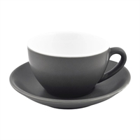 Bevande Large Cappuccino Cup Slate - 280ml (6 Pack)