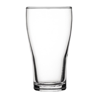 Crown Nucleated Conical Beer Glasses 425ml (48 Pack)