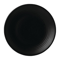 Dudson Evo Coupe Plates Jet 229mm (6 Pack)