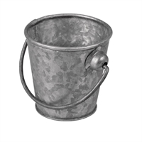 Moda Brooklyn Mini Galvanised Cutlery Bucket 85mm