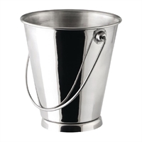Moda Soho Mini Pail Stainless Steel 930ml -130x130mm (6 Pack)