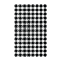 Greaseproof Paper Gingham Black 310mm