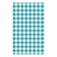 Greaseproof Paper Gingham Teal 310mm