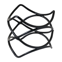 Ryner Spiral Riser Display Stand Black 200mm