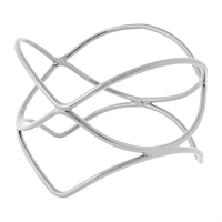 Ryner Spiral Riser Display Stand Silver 150mm (6 Pack)