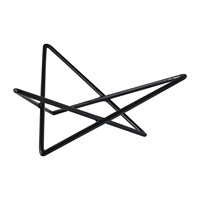 Ryner Star Riser Display Stand Black 100mm