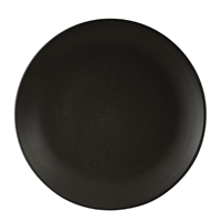 Zuma Charcoal Round Coupe Plates 310mm (3 Pack)