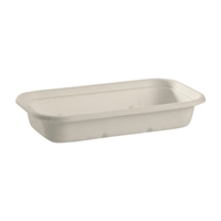 BioPak BioCane Takeaway Bases White - 750ml (500 Pack)