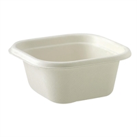 BioPak BioCane White Takeaway Bases - 480ml (Box 600)