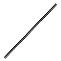BioPak Compostable Paper Straws Black (250 Pack)