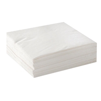 BioPak Compostable Paper Cocktail Napkins White (2000 Pack)