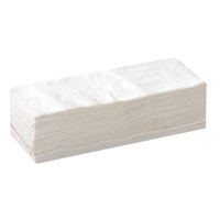 BioPak Compostable Paper Lunch Napkins White (3000 Pack)