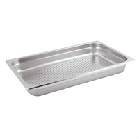Trenton Stainless Steel 1/1 Perforated Anti Jam Gastronorm Tray 65mm