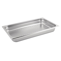 Trenton Stainless Steel 1/1 Perforated Anti Jam Gastronorm Tray 100mm