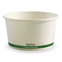 BioPak BioBowls White 430ml (500 Pack)