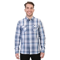 Urbanbar Harvey Men's Checkered Shirt Blue