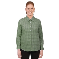 Urbanbar Teddy Women's Gingham Shirt Olive