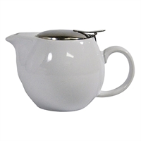 Brew Infusion Teapots White 350ml (2 Pack)