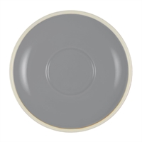 Brew Long Black/Flat White Saucers French Grey/White 140mm (6 Pack)