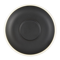 Brew Long Black/Cappuccino Saucers Smoke/White Matt 140mm (6 Pack)