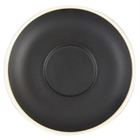Brew Latte Cup/Mug Saucers Smoke/White Matt 140mm (6 Pack)