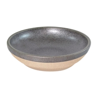 Tablekraft Soho Flared Round Bowls Speckle Black 230mm (4 Pack)