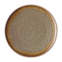 Tablekraft Soho Round Plates Burnt Sienna 255mm (4 Pack)