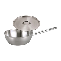 Chef Inox Elite Sauté Pan with Lid 240mm