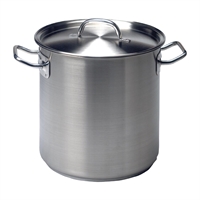 Chef Inox Elite Stock Pot with Lid 70Ltr