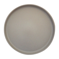 Eclipse Uno Round Plates Grey 280mm (6 Pack)