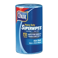 Chux Superwipes Heavy Duty Blue 45m Roll