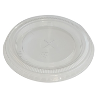 eGreen Tru Green rPET100% Flat Lids with Hole (1000 Pack)
