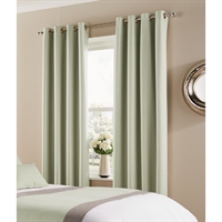 Mitre Comfort Tundra Eyelet Curtains Willow