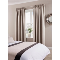 Comfort Tundra 3" Tape Curtains Platinum