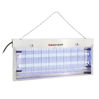 Eazyzap Energy Efficient Stainless Steel LED Fly Killer 150m²