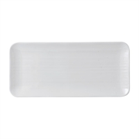 Dudson White Organic Rectangular Plates 346x156mm (6 Pack)