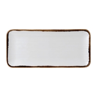 Dudson Harvest Organic Coupe Rectangle Platters Natural 346x156mm (6 Pack)