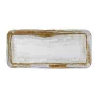 Dudson Finca Sandstone Organic Rectangular Plates 340x156mm (12 Pack)