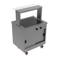 Falcon Hot Cupboard Servery Counter with Gantry FC2