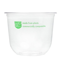 Pots Deli en PLA compostables série&nbsp;96 Vegware 340ml (lot de 1000)