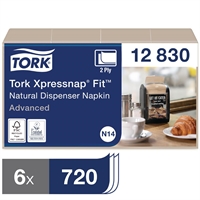 Tork Xpressnap Fit Dispenser Napkins Natural N14 (6 Pack)