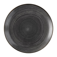 Churchill Stonecast Raw Evolve Coupe Plates Black 286mm (12 Pack)