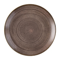 Churchill Stonecast Raw Evolve Coupe Plates Brown 219mm (12 Pack)