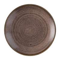 Churchill Stonecast Raw Evolve Coupe Plates Brown 165mm (12 Pack)