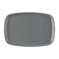 Churchill Emerge Seattle Grey Oblong Plates 222x152mm (6 Pack)