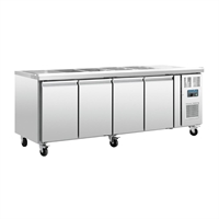 Polar U-Series 4 Door Counter Fridge