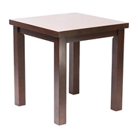 Kendal Square Dining Table Dark Walnut 700x700mm
