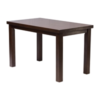 Kendal Rectangular Dining Table Dark Walnut 1200x700mm